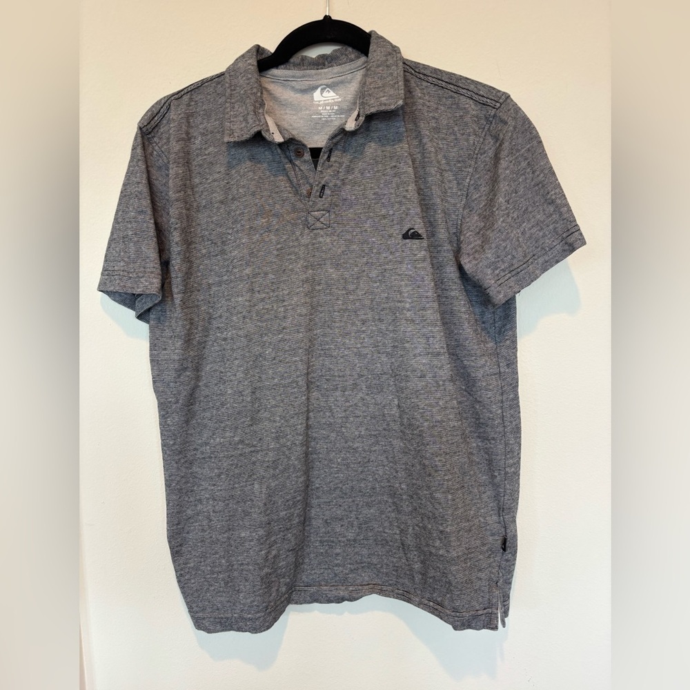 Quiksilver Charcoal Polo Shirt for Men
